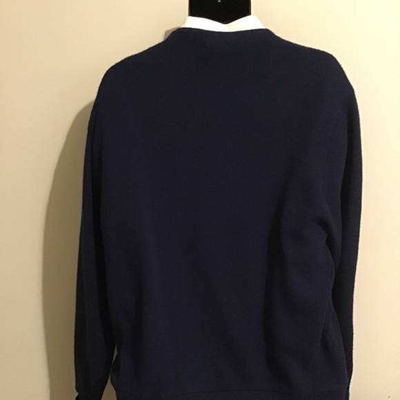 🔥Vintage Lacoste, great cond, exceptional, navy blue, large, a must, buy now🔥 - Picture 5 of 9